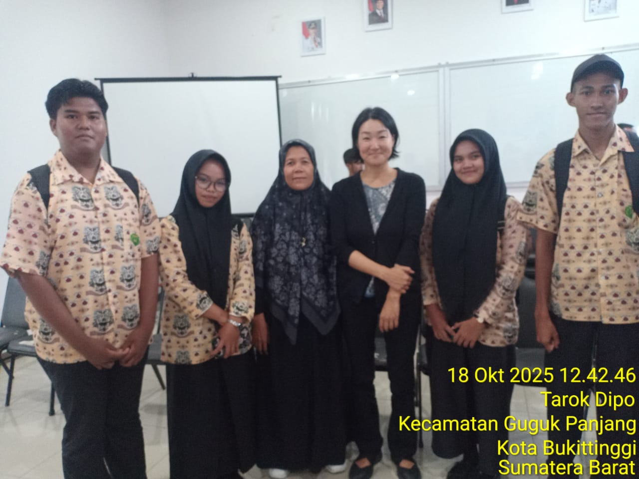 SMKN 1 Lubuk Basung Dukung Pengembangan Bahasa Asing Melalui Japanese Student Training.