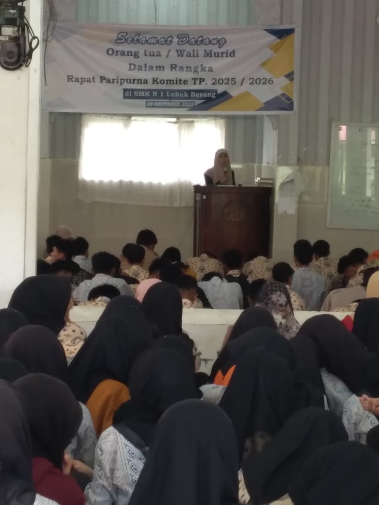SMKN 1 Lubuk Basung Gelar Kultum Spesial Hari Guru, Guru Jadi Penceramah Inspiratif